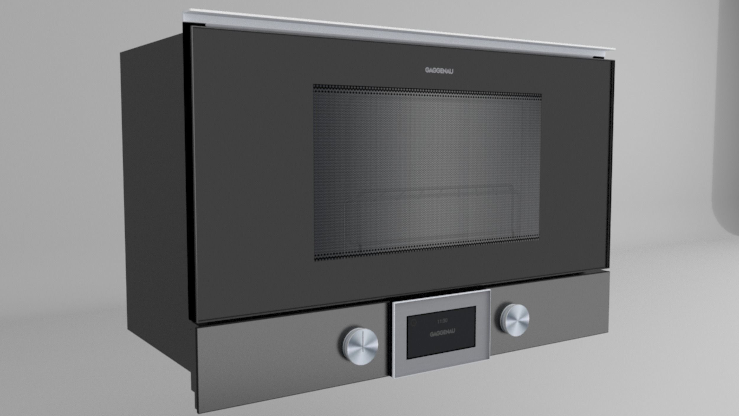 Built-in microwave 1 3D model_2