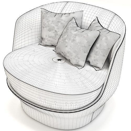 Giorgetti All Around 3D model 2