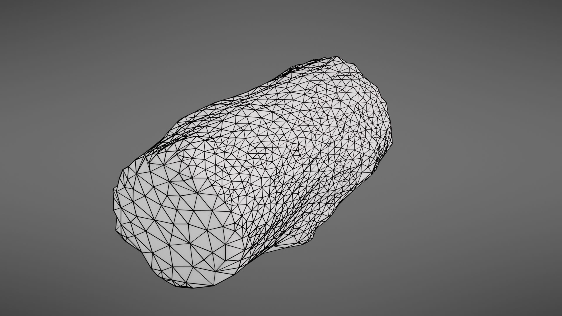 Wood log Low-poly 3D model_36