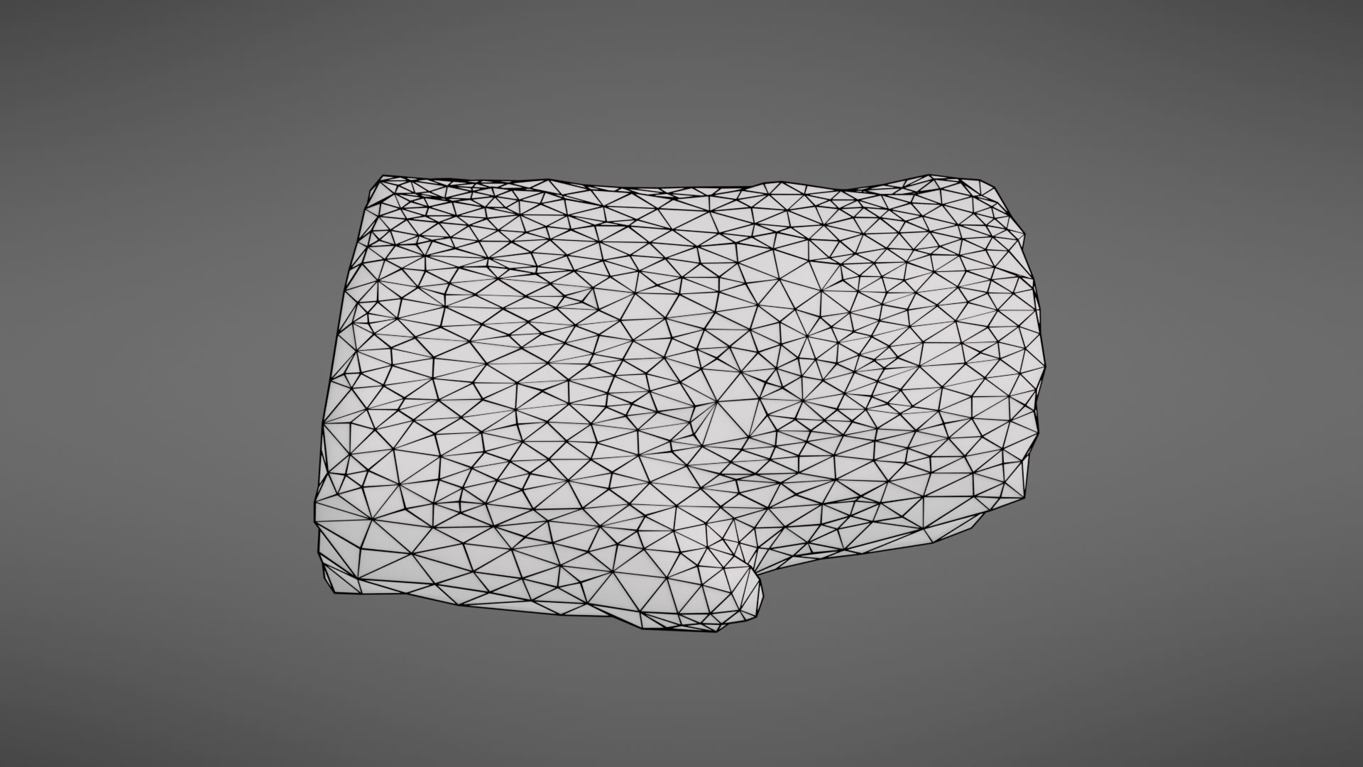 Wood log Low-poly 3D model_27