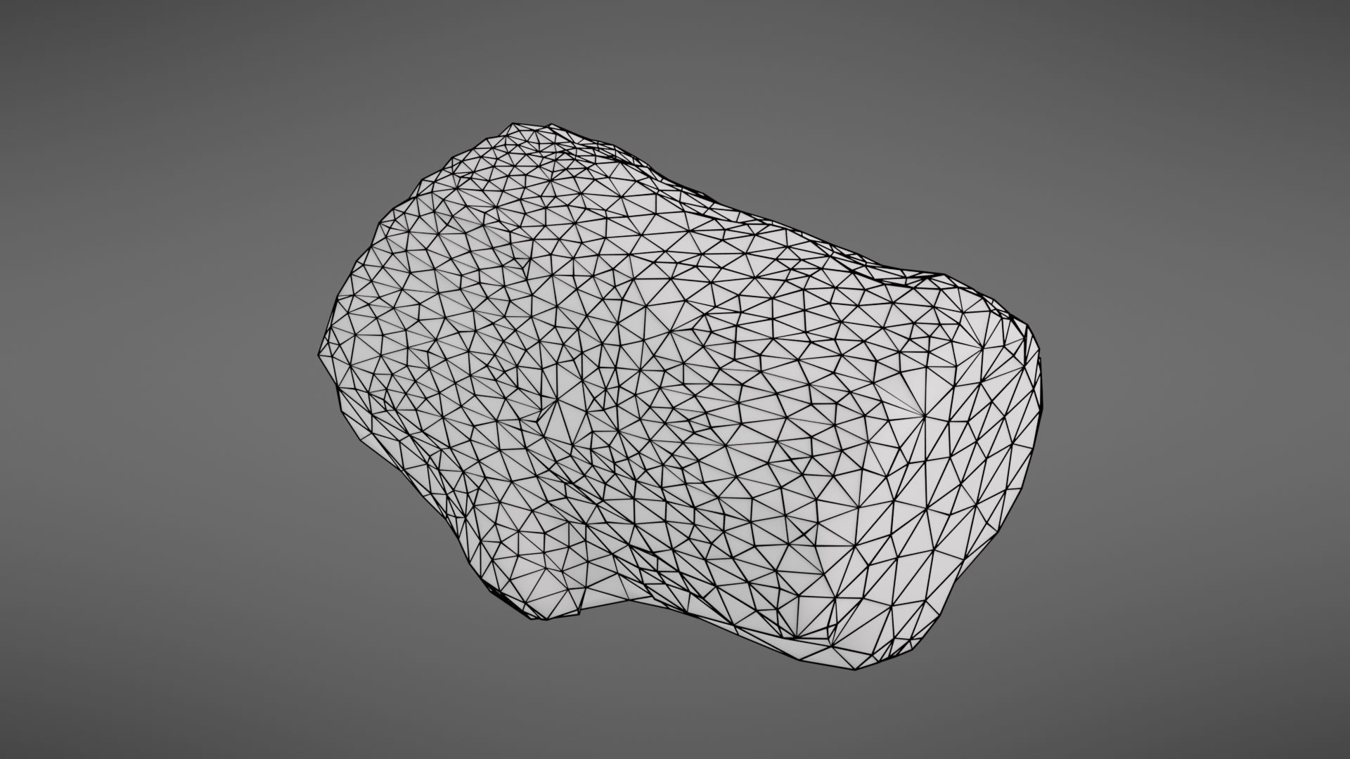 Wood log Low-poly 3D model_23