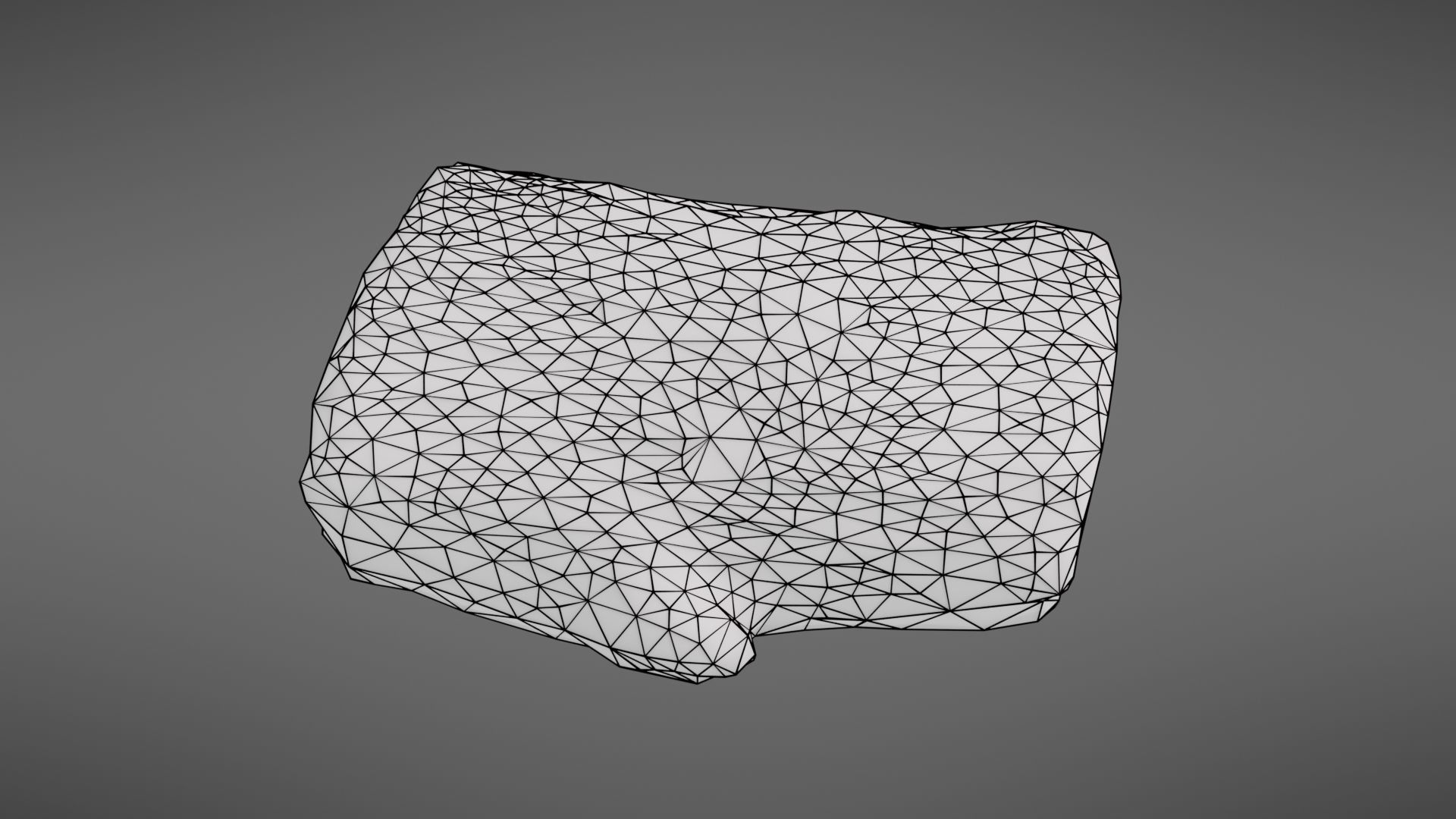 Wood log Low-poly 3D model_26