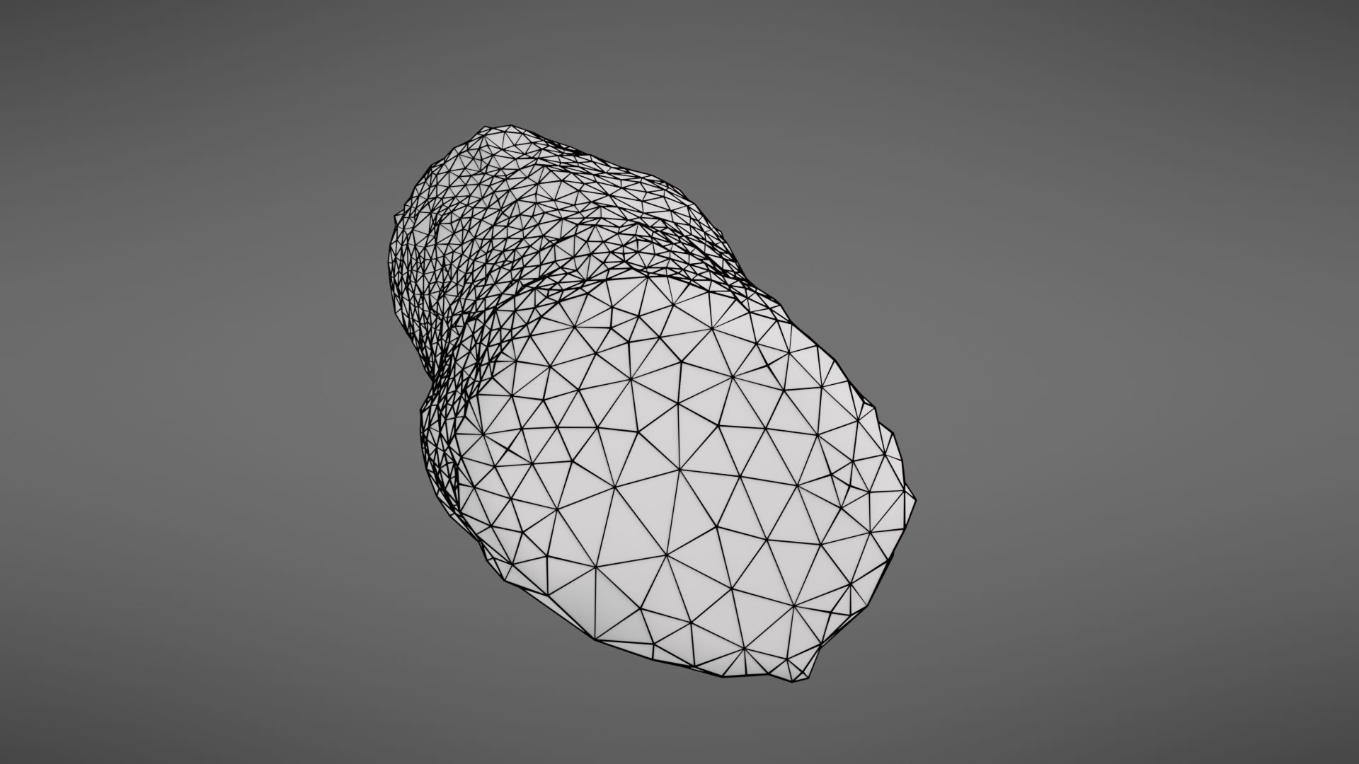 Wood log Low-poly 3D model_31