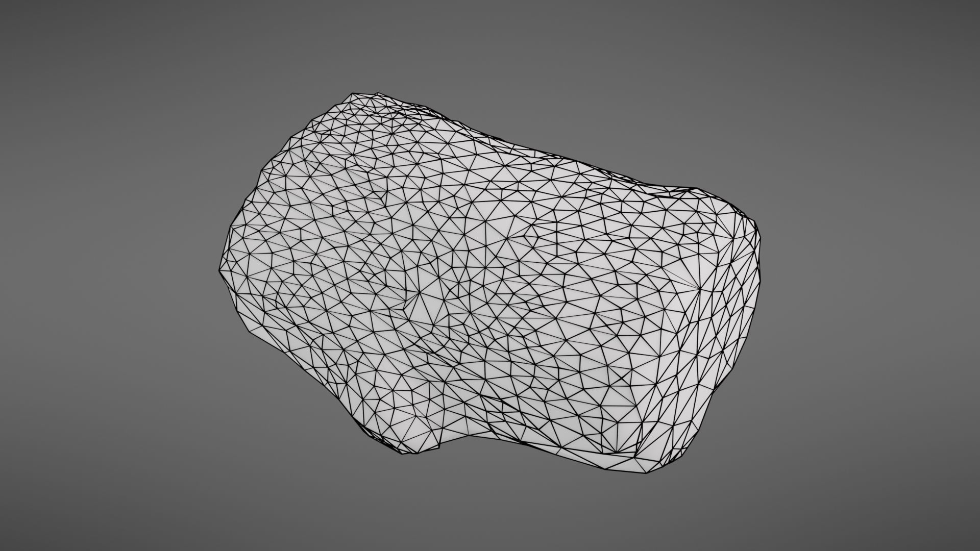 Wood log Low-poly 3D model_24