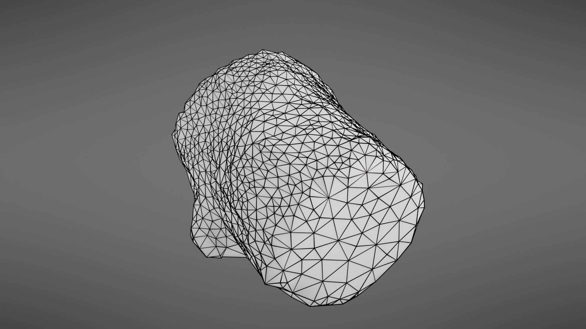 Wood log Low-poly 3D model_39