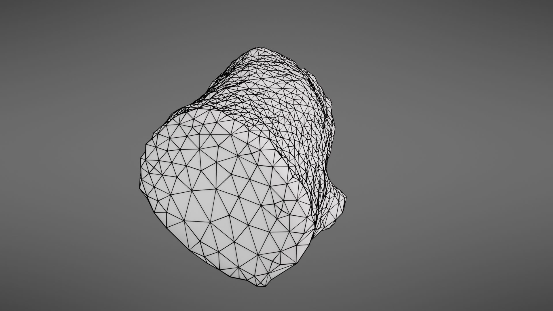 Wood log Low-poly 3D model_30