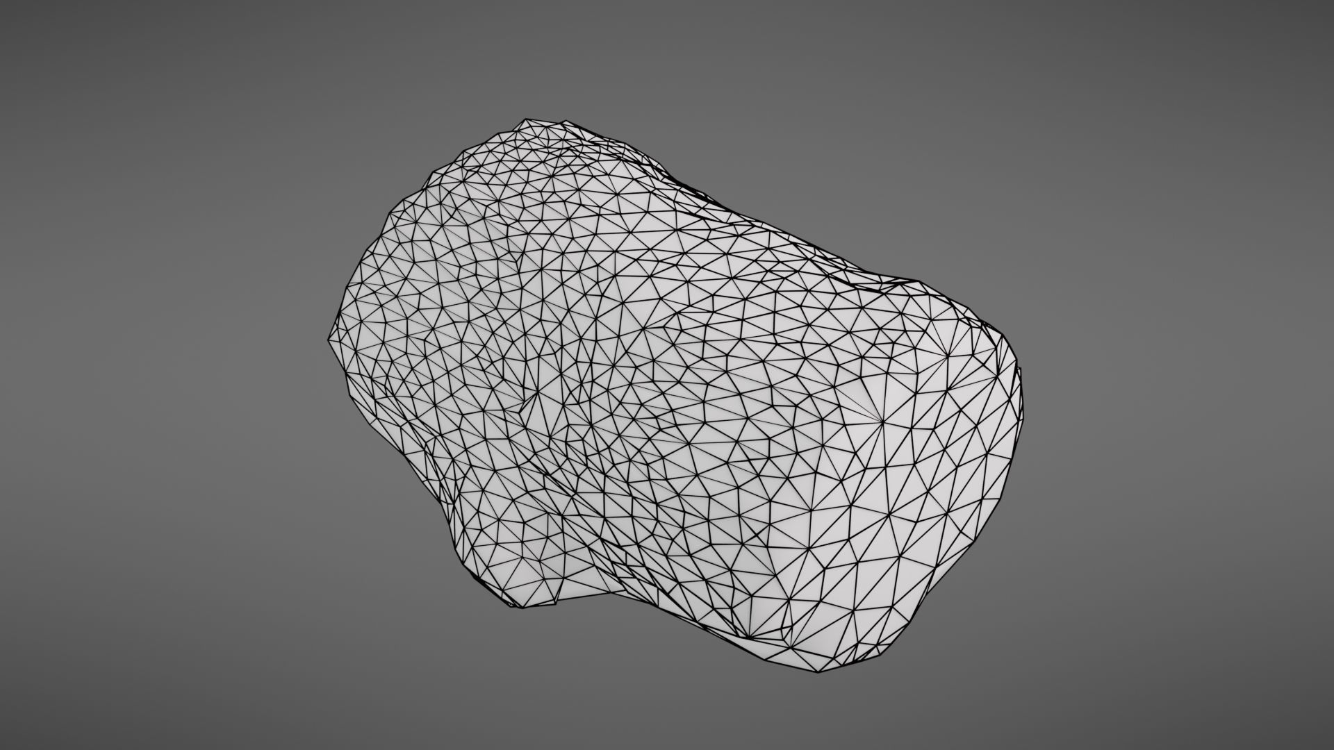 Wood log Low-poly 3D model_41