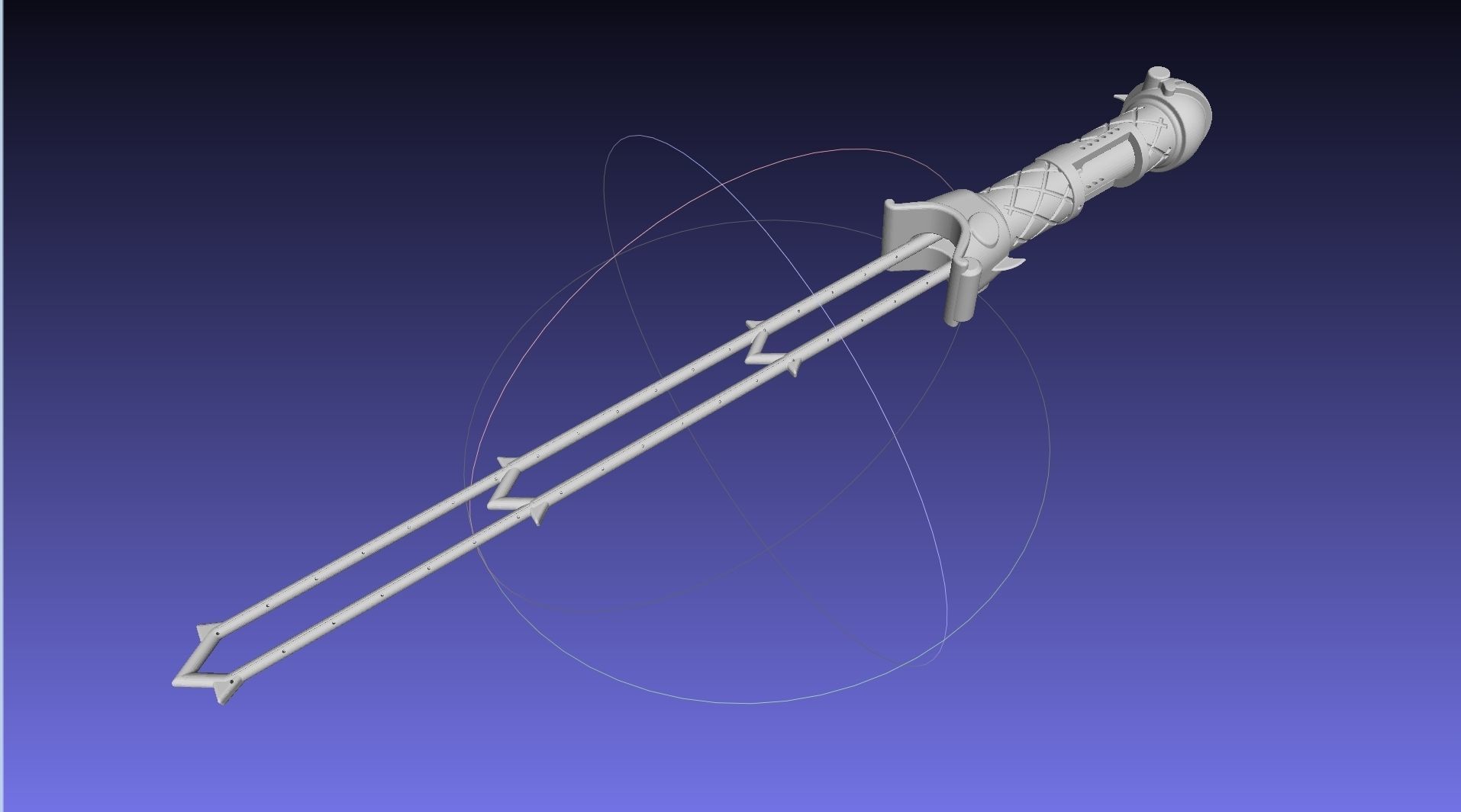 How To Train Your Dragon Hickup Printable Flamesword 3D print model_24