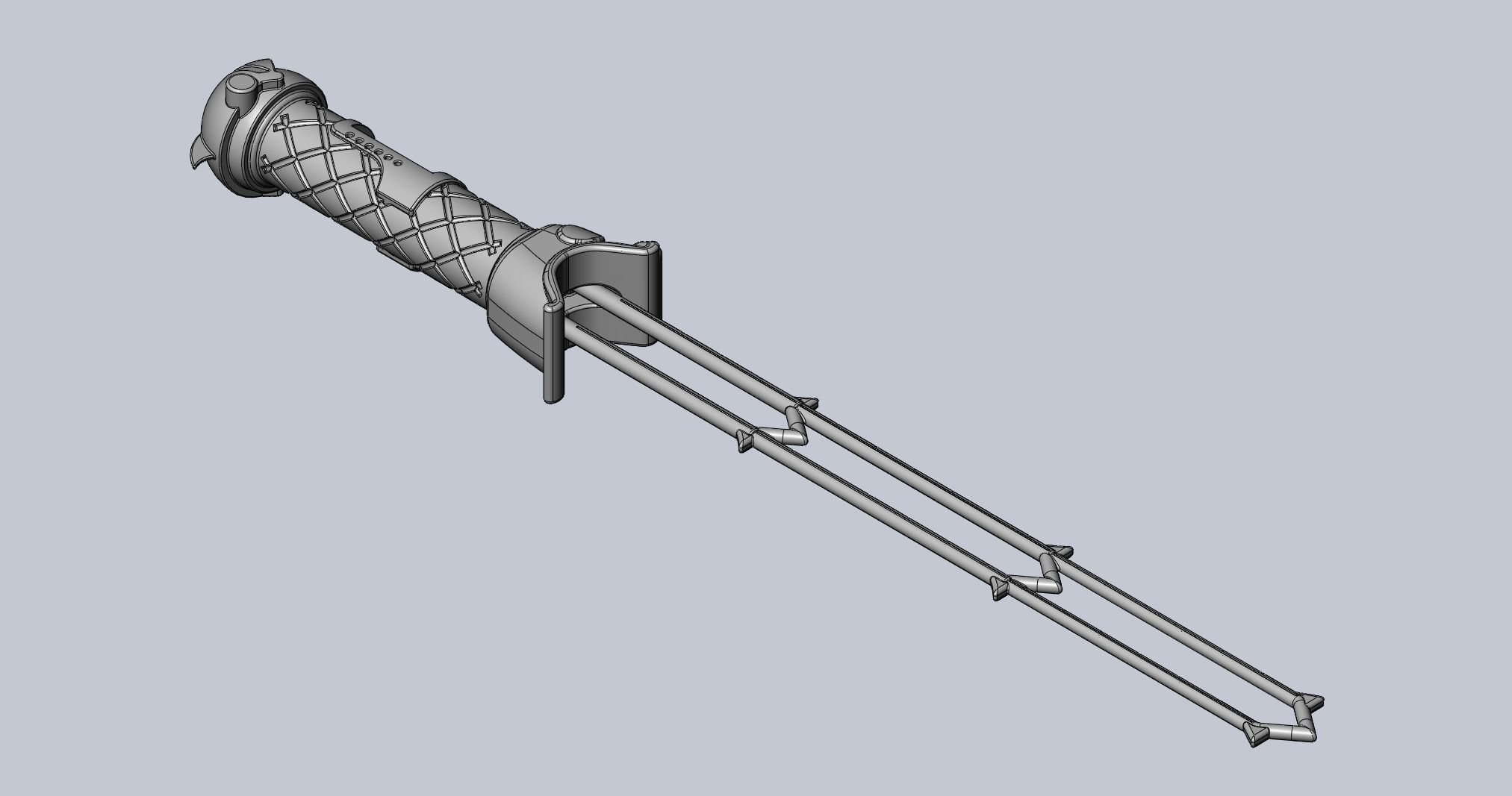 How To Train Your Dragon Hickup Printable Flamesword 3D print model_33