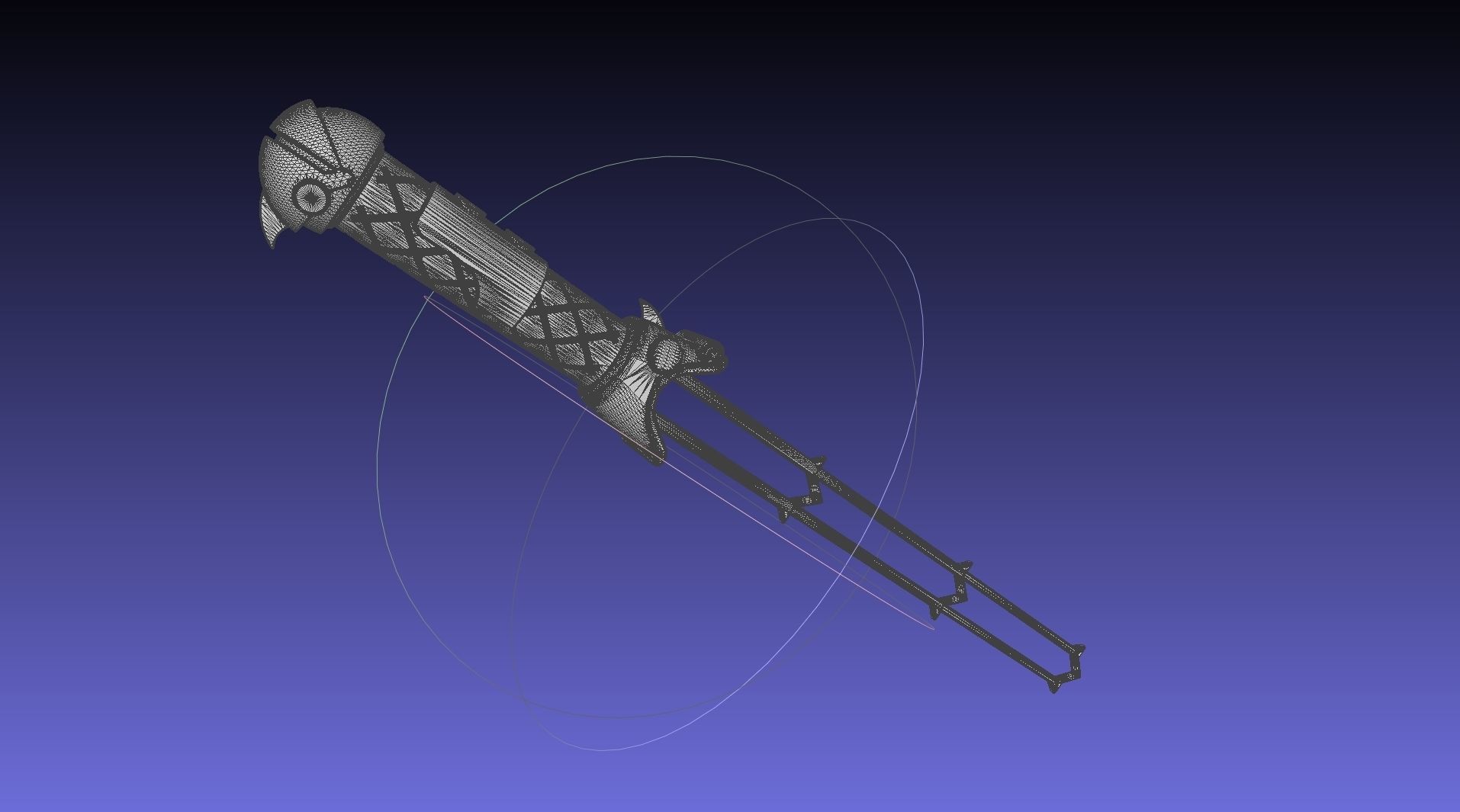 How To Train Your Dragon Hickup Printable Flamesword 3D print model_19