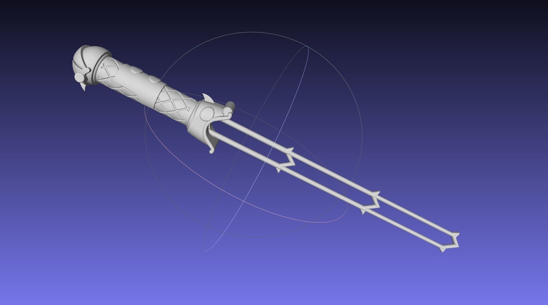 How To Train Your Dragon Hickup Printable Flamesword 3D print model_29