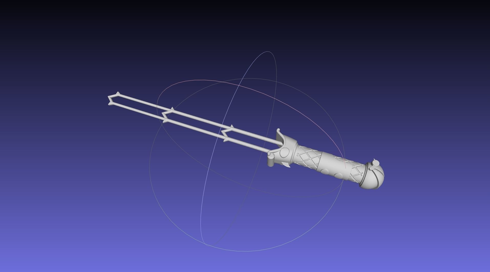 How To Train Your Dragon Hickup Printable Flamesword 3D print model_27