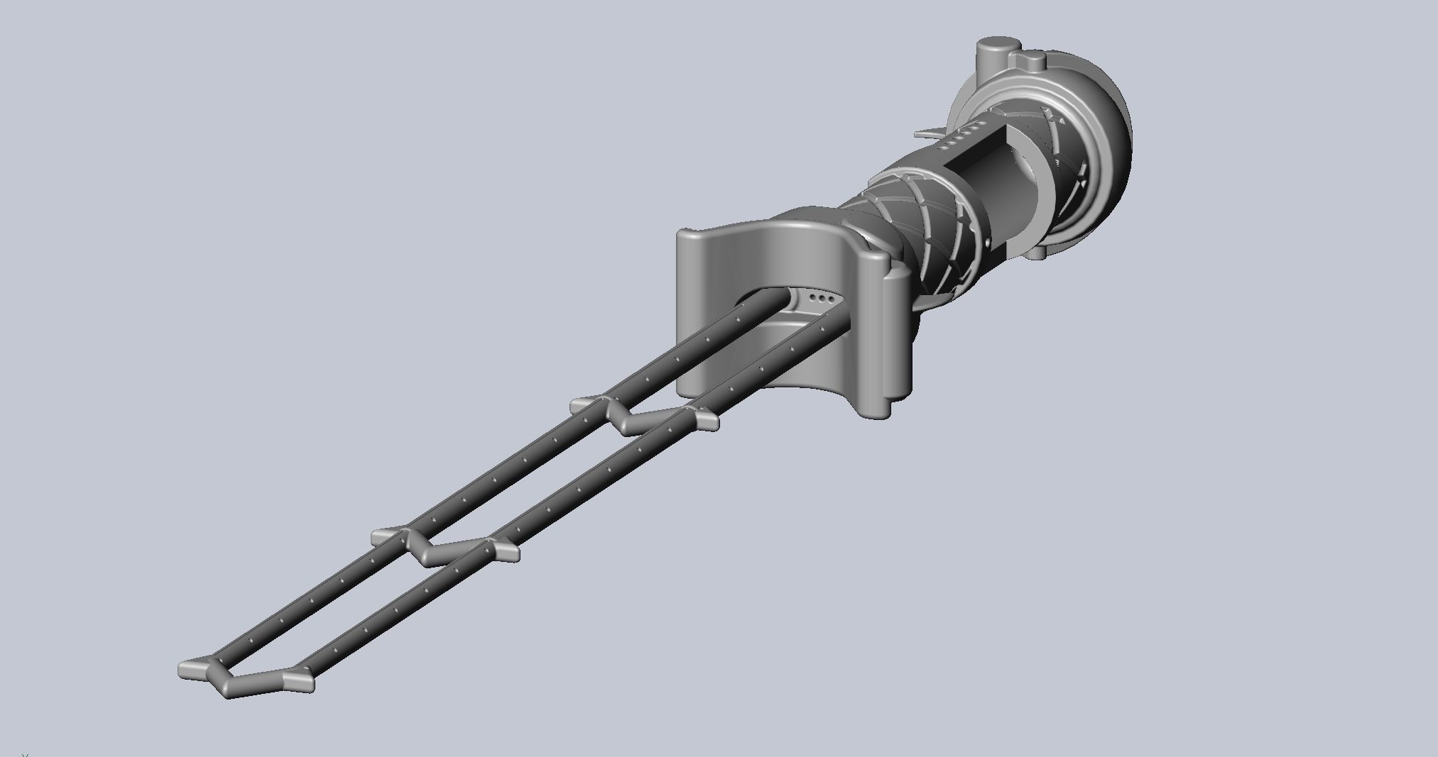 How To Train Your Dragon Hickup Printable Flamesword 3D print model_4