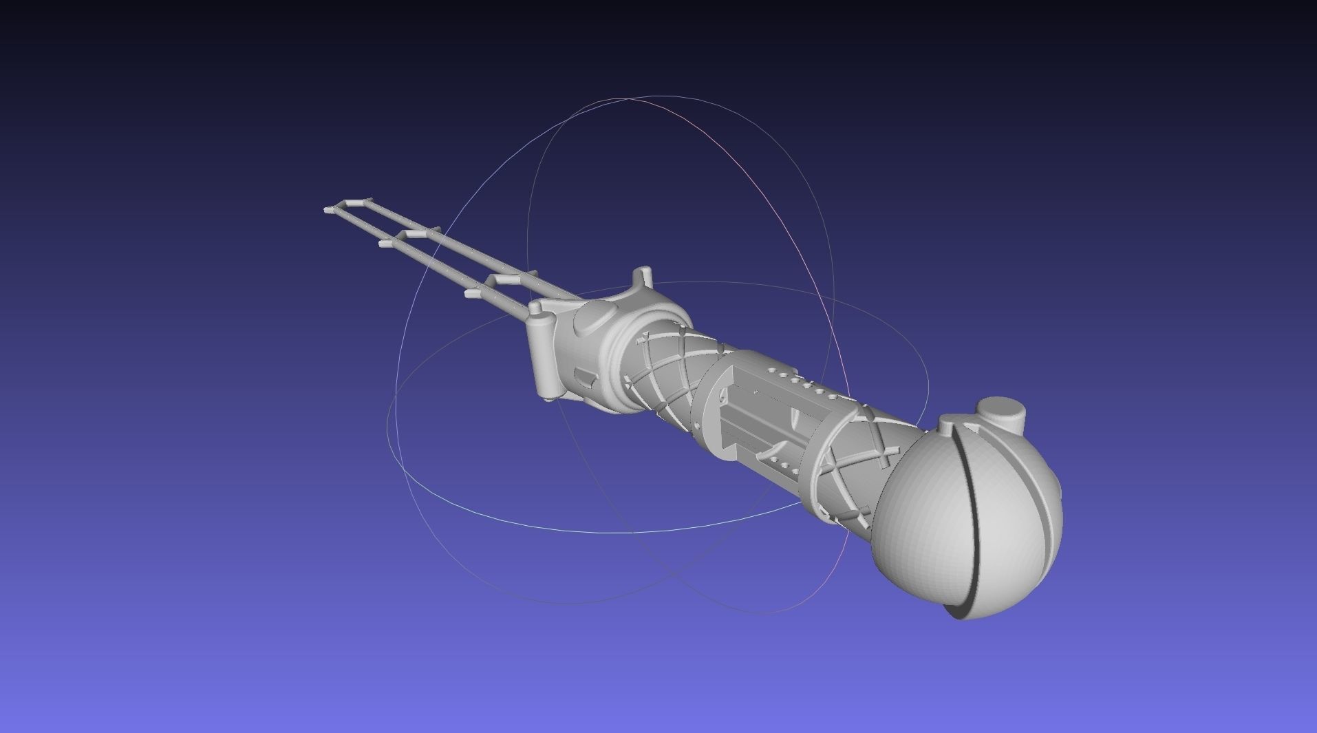 How To Train Your Dragon Hickup Printable Flamesword 3D print model_21