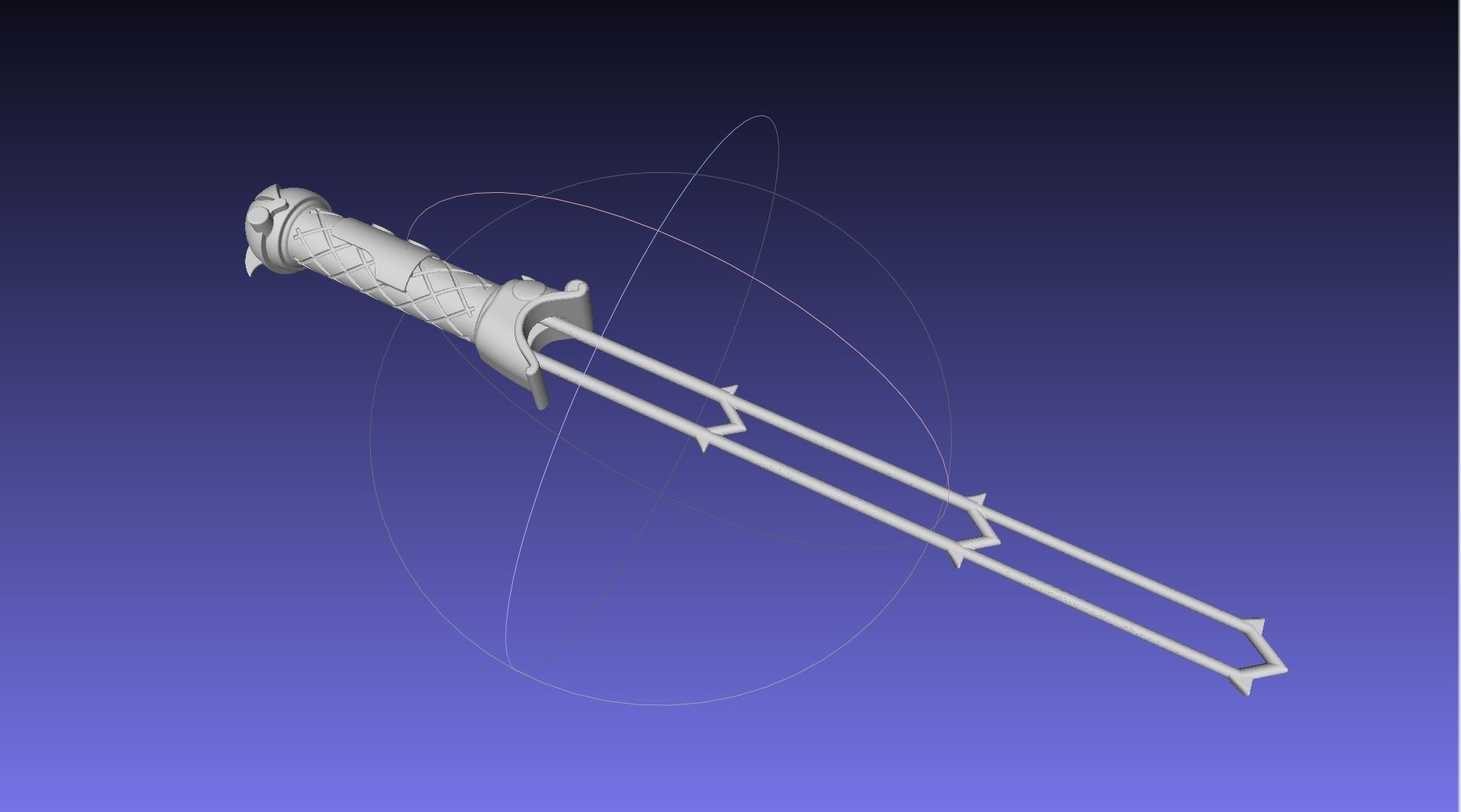 How To Train Your Dragon Hickup Printable Flamesword 3D print model_14