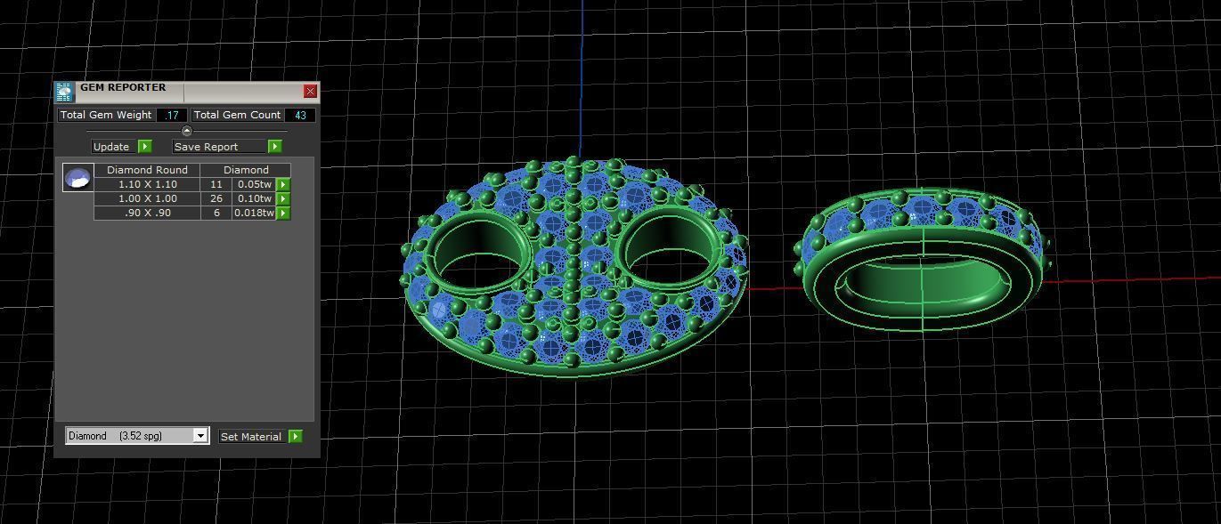 Gold N577 3D print model_7