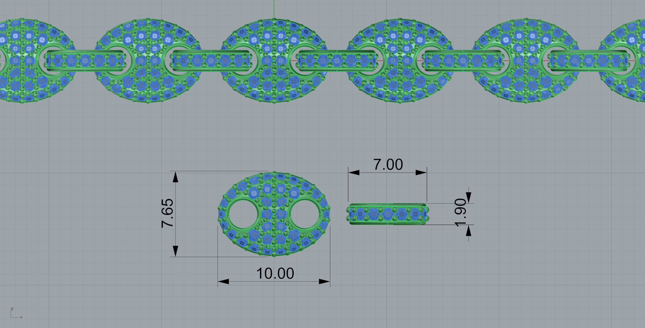 Gold N577 3D print model_5