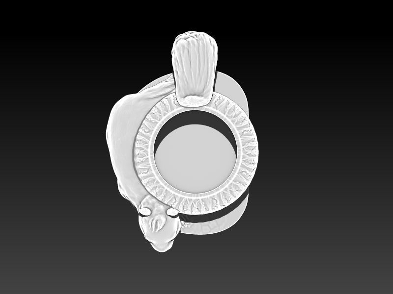 Squirrel Mug 3D print model_5