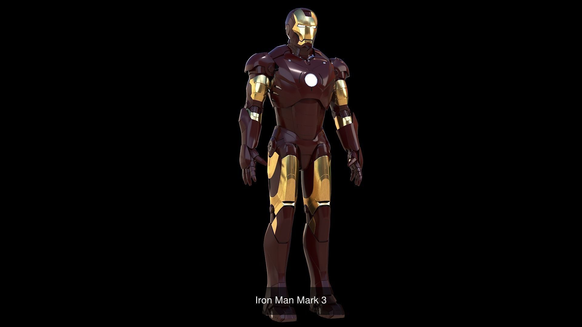 Iron Man Mark 2 and 3 Pack 3D Model Collection_3