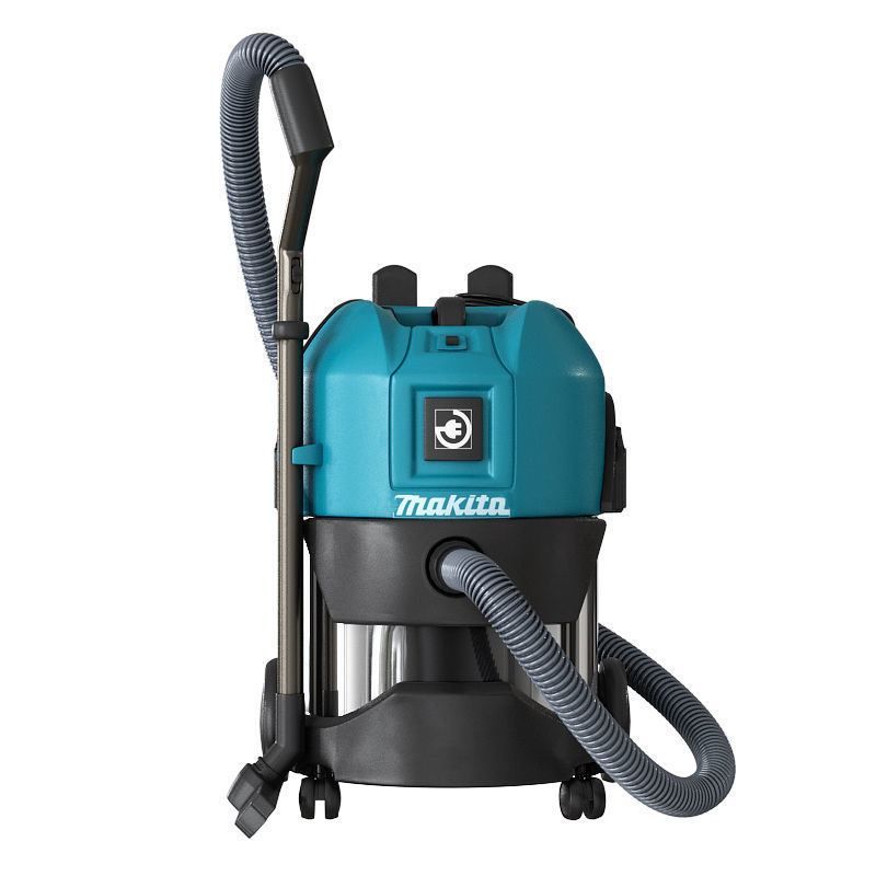 Makita Vacuum Cleaner Wet and Dry Dust Extractor  Low-poly 3D model_1