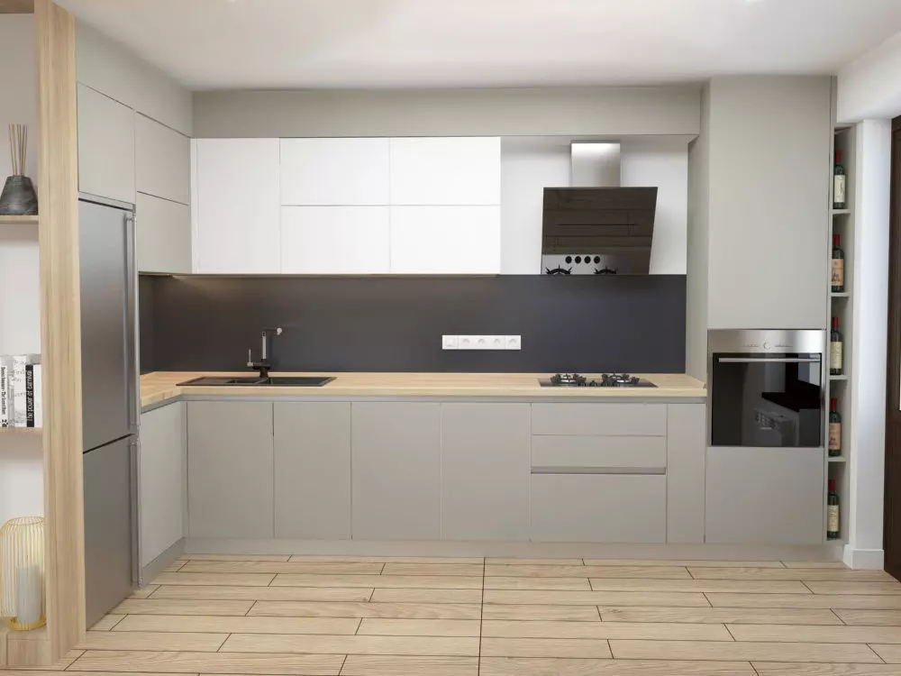 KITCHEN and CLOSET 3D model_0