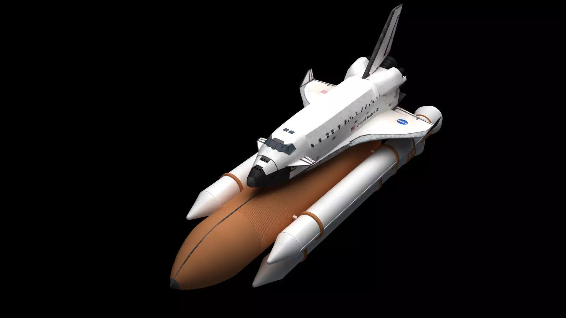 Space Shuttle  3D model_0