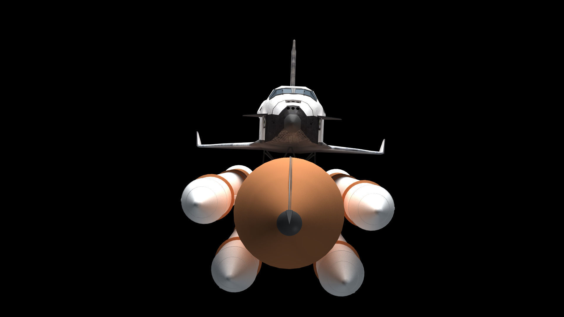 Space Shuttle  3D model_3