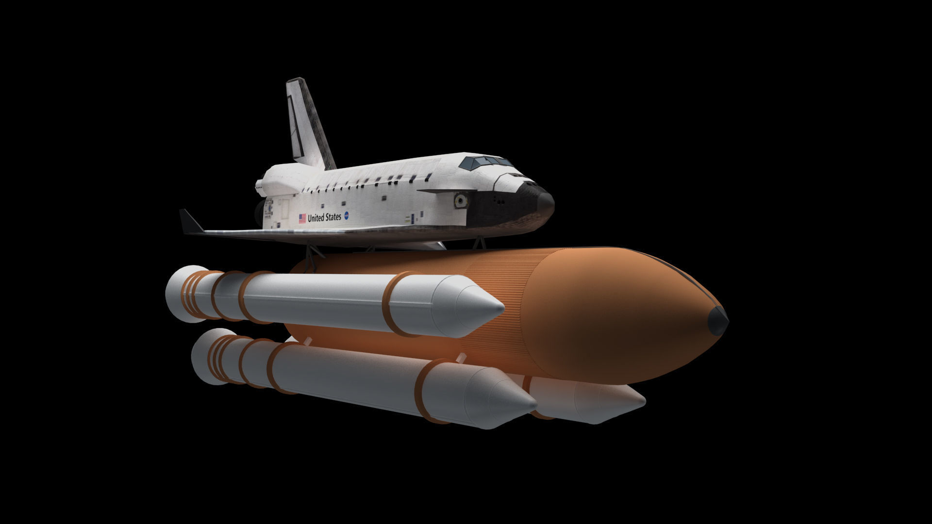 Space Shuttle  3D model_4
