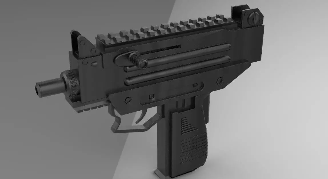 UZI PRO PUBG - GUN 3D model