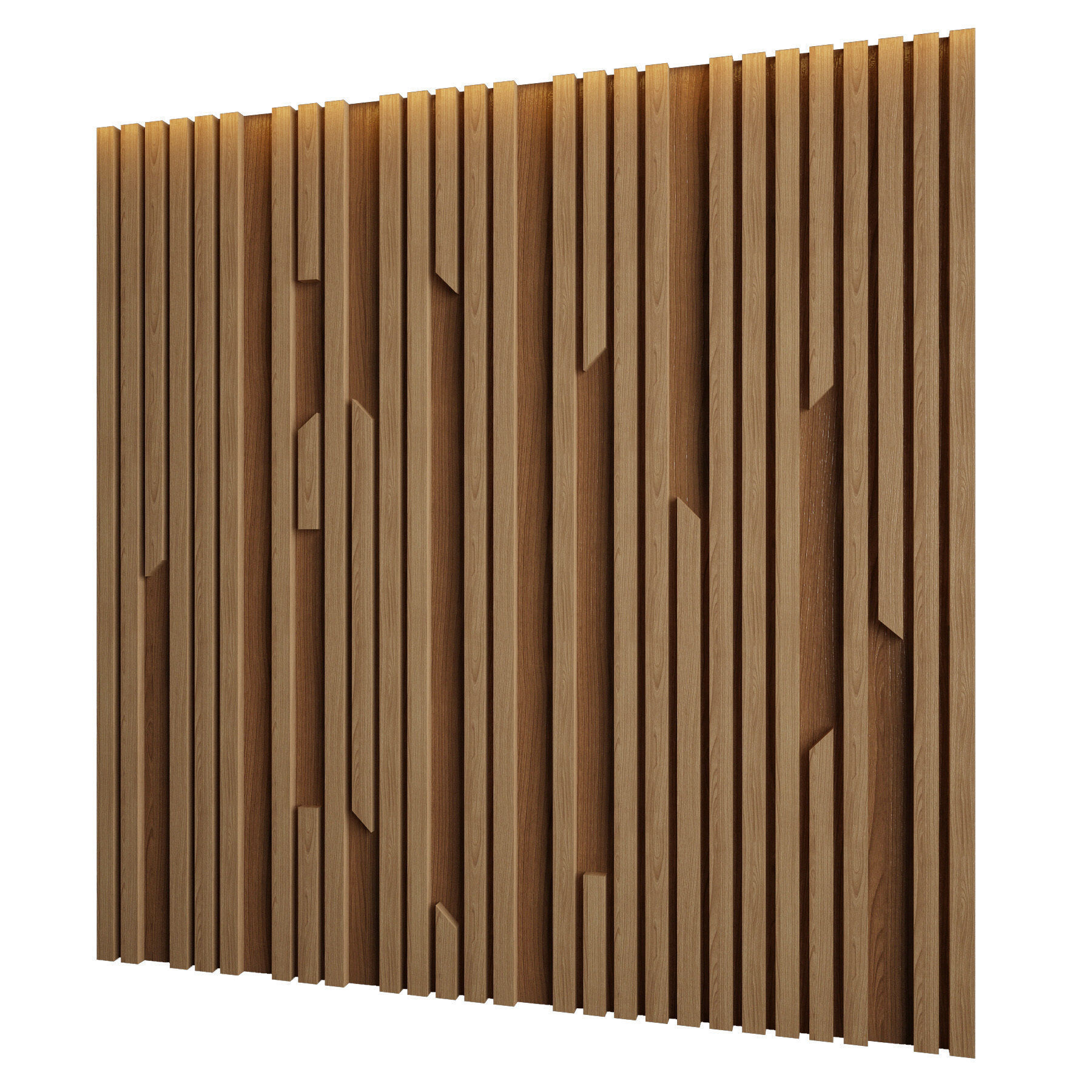 Wall Panel 17 3D model_1