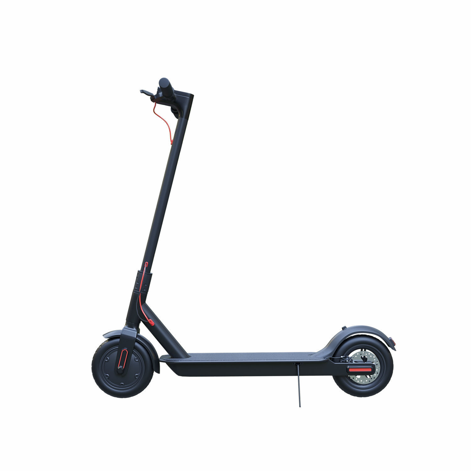 Set of electric scooters Xiaomi Mijia Scooter Unicool Foldable 3D model_2