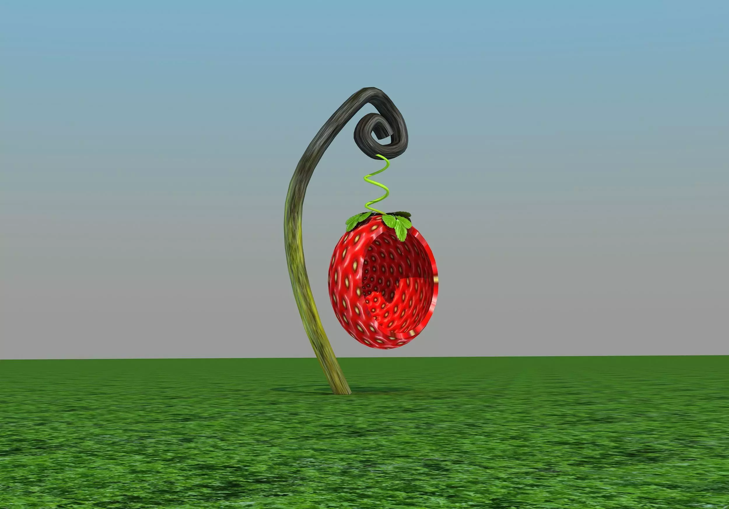 Swing animation - Low poly - Low-poly 3D model
