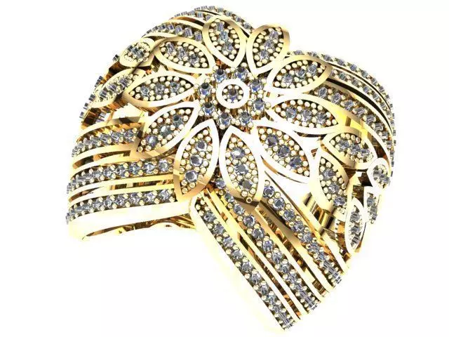 Fancy Ring 3D print model_0