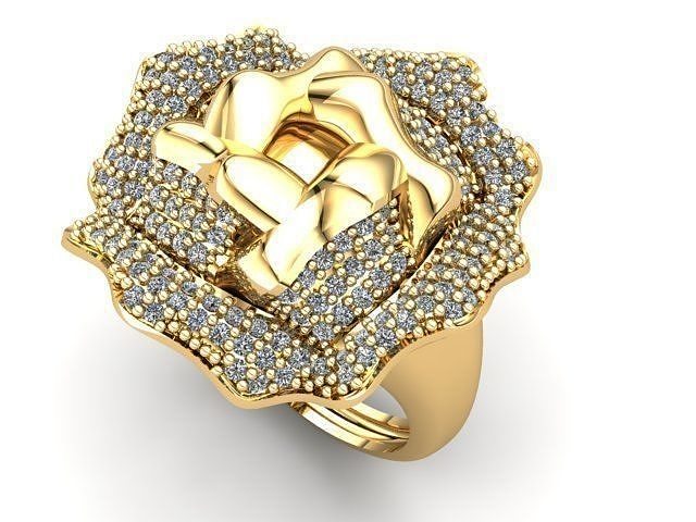 Fancy Ring 3D print model