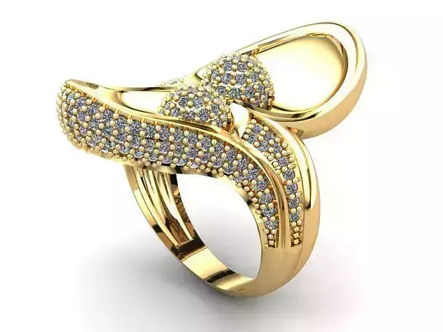 Fancy Ring 3D print model