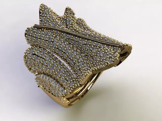 Fancy Ring 3D print model_0