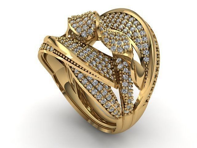 Fancy Ring 3D print model
