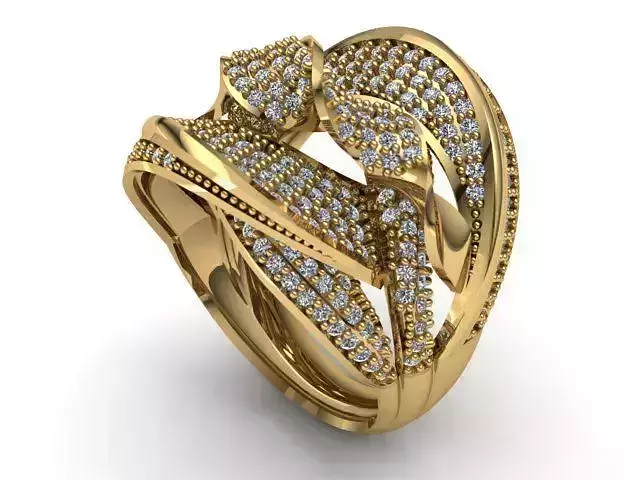 Fancy Ring 3D print model