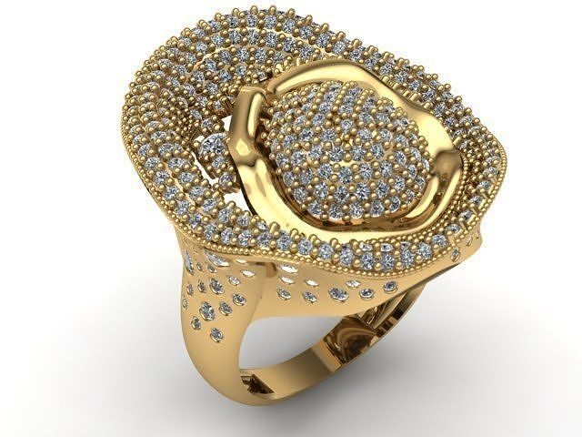 Fancy Ring 3D print model