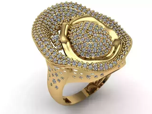 Fancy Ring 3D print model
