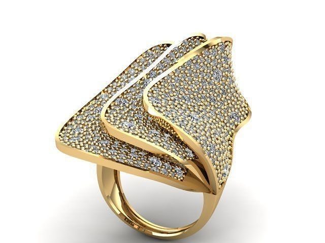 Fancy Ring 3D print model