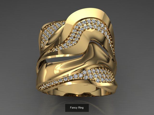 fantasy ring  3D Model Collection_13