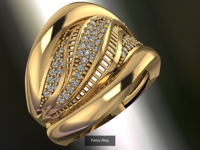 fantasy ring  3D Model Collection_11