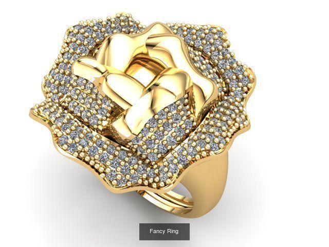 fantasy ring  3D Model Collection_3