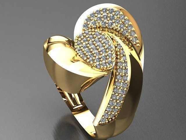 Fancy Ring 3D print model