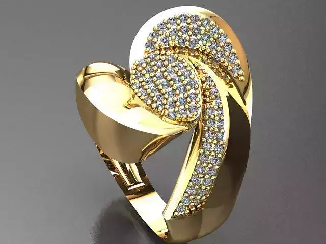 Fancy Ring 3D print model