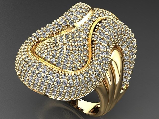 Fancy Ring 3D print model
