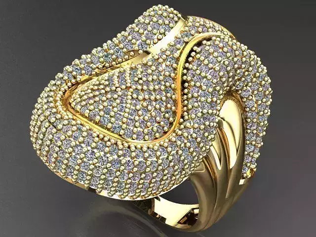 Fancy Ring 3D print model