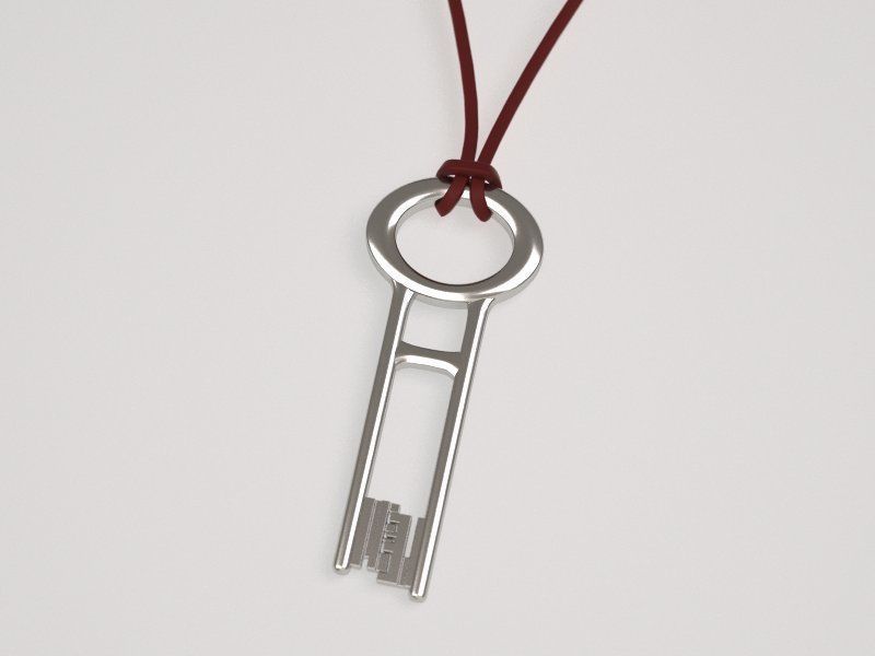 Devy Jones reversed key - original 3D print model_1