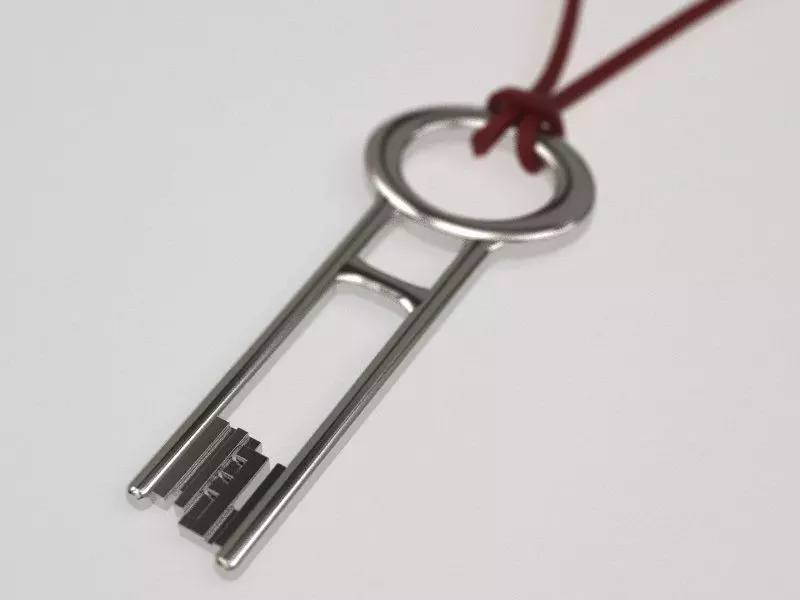 Devy Jones reversed key - original 3D print model_0